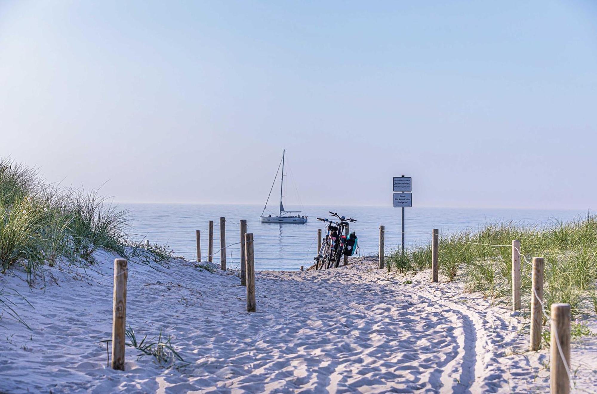 Meerblick Mit Kamin Am Saaler Bodden Wustrow  Kültér fotó